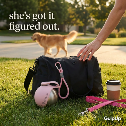 GulpUp™ The 2-in-1 Dog Water Bottle & Bowl