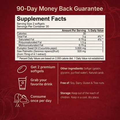 NUMI™ Pumpkin Seed Oil Softgels