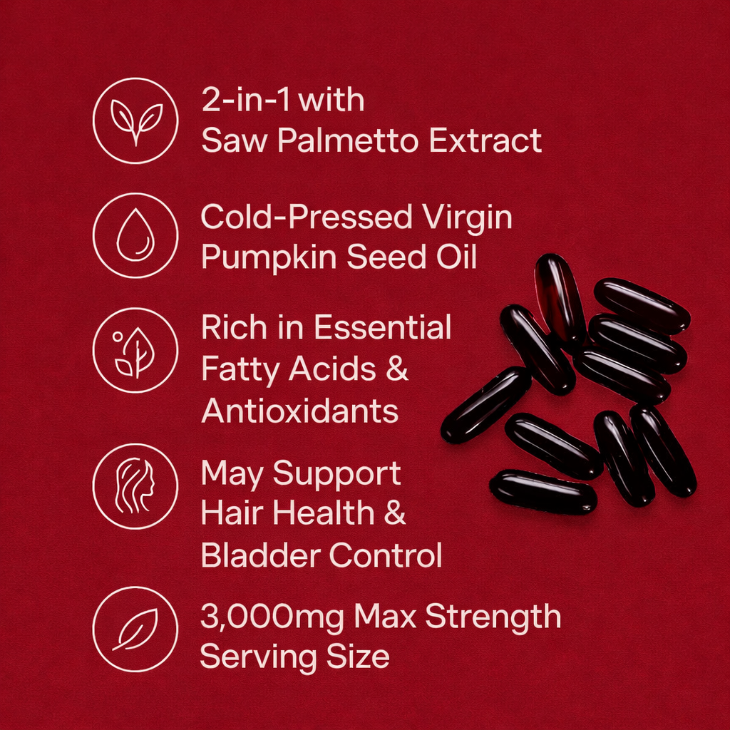 NUMI™ Pumpkin Seed Oil Softgels