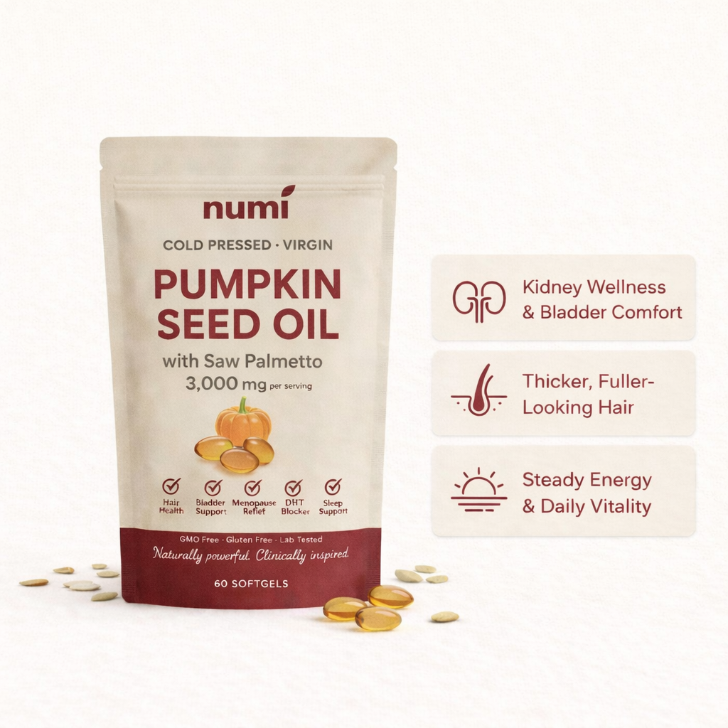 NUMI™ Pumpkin Seed Oil Softgels