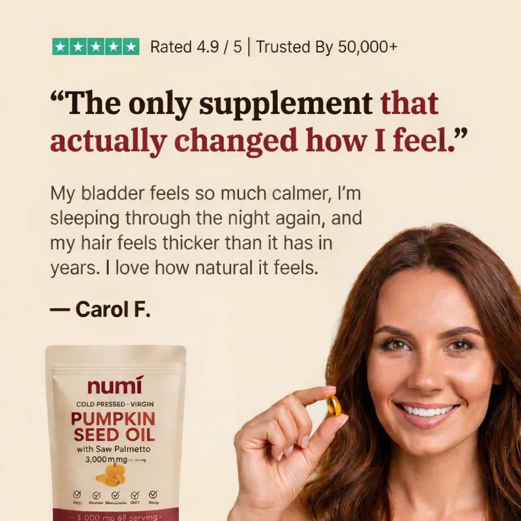 NUMI™ Pumpkin Seed Oil Softgels