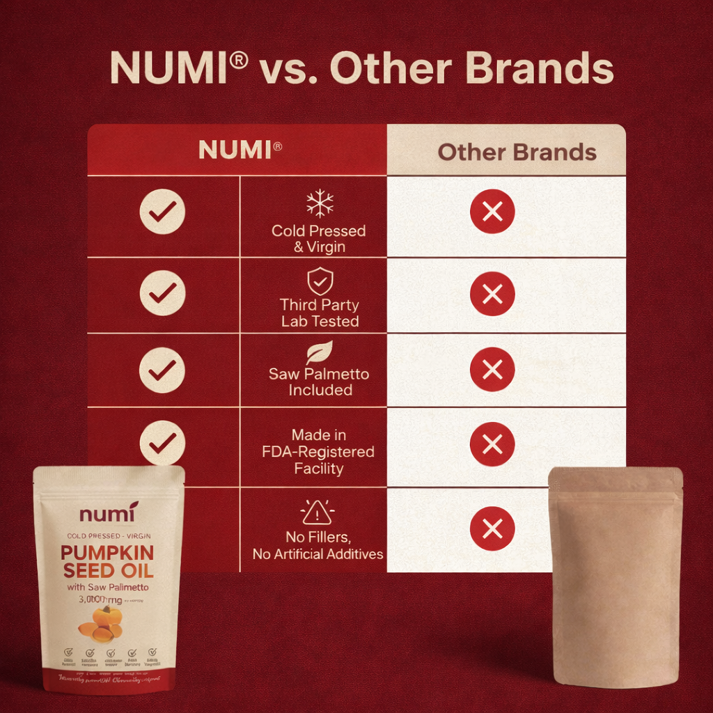 NUMI™ Pumpkin Seed Oil Softgels